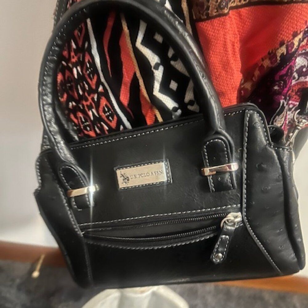 US Polo Assn. Purse Black crossbody bag